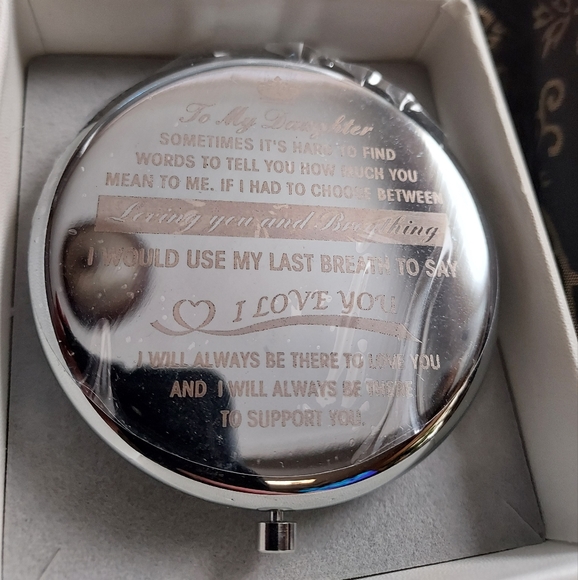 Amazon Other - Engraved Compact Mirror